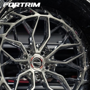 ล้อรถสปอร์ต FORTRIM แบบฟอร์จ 2 ชิ้น ทำจากคาร์บอนไฟเบอร์ ขนาด 5x130 5x114.3 5x112 17 18 19 20 22 24 นิ้ว สำหรับรถหรู A3 - Product Image 3