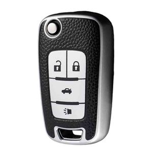 Huanyue Car Key Cover Leather Texture Tpu For Buick Regal LaCrosse GL8 Chevrolet Malibu 2014 2015 - Product Image 1