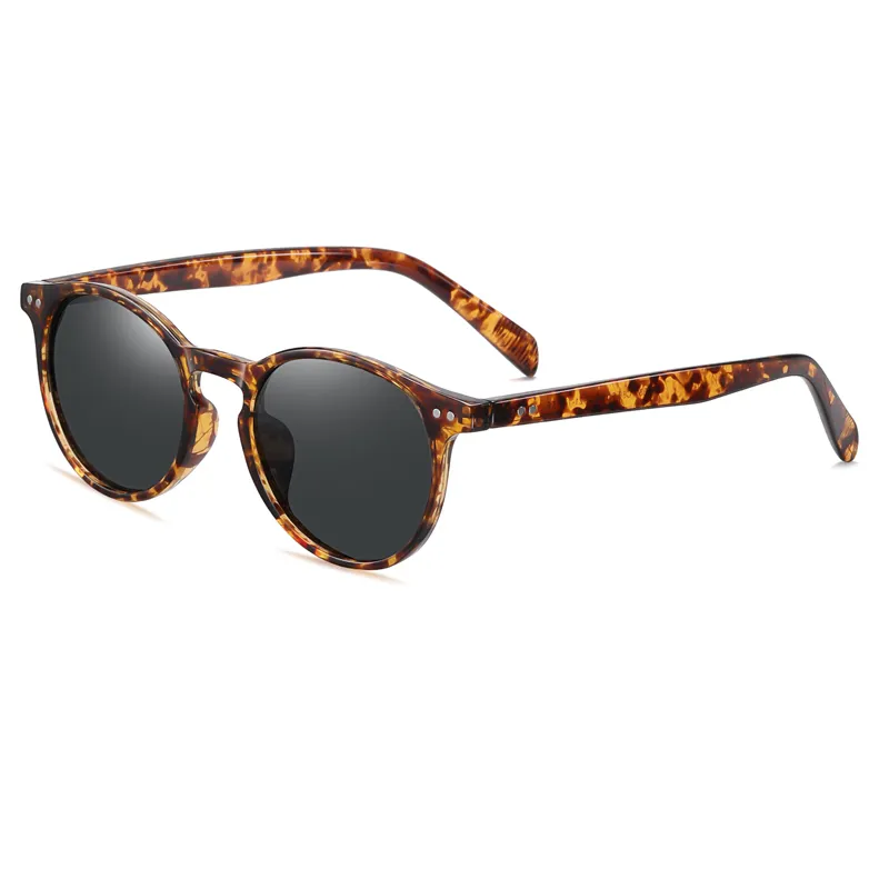 2022 Men's and Women's Cross-border Fashion New vintage polarized sunglasses Classic round frame sunglasses