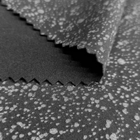 Tela de Nylon Tejida con Estampado Floral, Suministro de Fábrica, Elástica en Cuatro Direcciones, Absorbe la Humedad, para Ropa Deportiva y de Baile