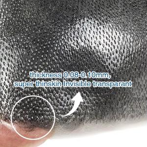 100% tupé de pelo Remy indio <span class=keywords><strong>para</strong></span> <span class=keywords><strong>hombres</strong></span> prótesis de cabello duradera 0,03mm V-Loop o Kont Skin PU <span class=keywords><strong>para</strong></span> prótesis de cabello indetectable - Product Image 2