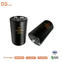 Condensateur électrolytique en aluminium à haute intensité 200V 18000uF 90*145mm à boulons, faible ondulation, faible ESR pour soudage et entraînement de moteurs