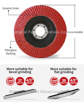Vente flash Eurocut Disque à lamelles abrasif de 7 pouces 5 mm Dureté moyenne P40