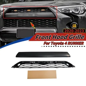 กระจังหน้ารถยนต์ StarNav สำหรับรถยนต์ 4Runner ปี 2020-2023 รุ่น TRD PRO สไตล์ Racing พร้อมไฟ LED - Product Image 6