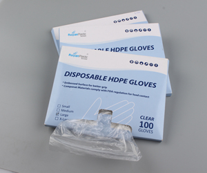 Одноразовые полиэтиленовые перчатки с индивидуальным логотипом и размером, кухонная Парикмахерская промышленность, чистые пищевые продукты, заводские дешевые цены, Лидер продаж - Product Image 5