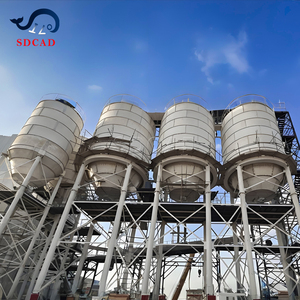 <span class=keywords><strong>Silo</strong></span> à ciment vertical fiable avec soupape de décharge de pression pour terminal de distribution de ciment - Product Image 3