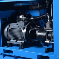 Compresseur d'air à vis à vitesse fixe 4-en-1 électrique silencieux 7,5KW/11KW/15KW haute pression, moteur à air refroidi par air, nouvelle technologie