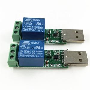 Module de relais USB 1 canal 5V sans lecteur HID peut contrôler l'activation et la désactivation du relais <span class=keywords><strong>sur</strong></span> le côté de l'ordinateur - Product Image 1