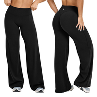 Nuevos Leggings Deportivos OQQ de Cintura Alta para Mujer, Leggings Anchos para Yoga