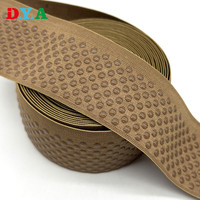 Sangle personnalisée de haute qualité, 5 cm, points ronds, silicone antidérapant, élastique tissé pour ceinture médicale ou sportive