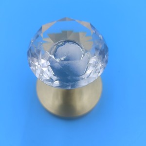Crystal Cabinet Door Knob Zinc Alloy Chrome Plated Spherical Shape For <b>Wardrobe</b> <b>Hardware</b> - Product Image 2