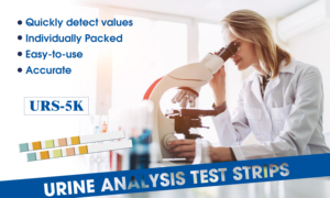 URS-5K 5 in 1 Medical Grade <strong>Urine</strong> Test Strips Fast Result LGlucose Protein pH Ketone <strong>Blood</strong> for Home and Clinic Use 100 Strips - Product Image 6