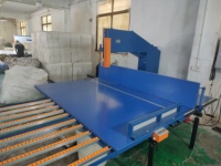 Máquina de Corte Vertical Automática para Empaquetado, Controlada por PLC, Esponja de Fregado Azul/Roja, Control Remoto, Alta Eficiencia