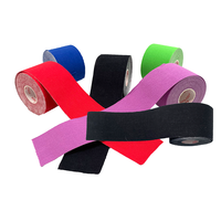 Cinta Deportiva Ergonómica Shuangan de 3.8cm * 5m, de Algodón, Impermeable, Elástica, Suave, Transpirable e Hipoalergénica