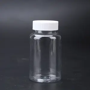 Vendita superiore 30 60 conteggi gummies bottiglie per animali domestici 150ml 250ml per macchina per animali domestici bottiglie di plastica per gummies