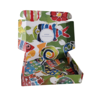 Caja Corrugada de Moda, Resistente, para Calzado Deportivo, Pijamas de Alta Gama, Envío de Frutas y Alimentos, Impresión UV Personalizada