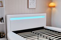 Cama Redonda de Lujo con Forma de Pétalo, Tamaño King, Queen, Doble, Cama Circular de Princesa, Color Personalizado, Marco de Cama Redondo con LED