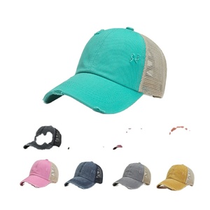 <span class=keywords><strong>Gorra</strong></span> de malla de camionero de 5 paneles bordada personalizada, <span class=keywords><strong>gorra</strong></span> con patrón de puntos y frutas de tela Oxford para hombres y mujeres - Product Image 4