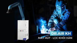 Extracteur de fumée de soudage mobile Dr.Air KH-3600, 3600 m3/h, forte aspiration, système de filtration HEPA (99% d'efficacité) - Product Image 4