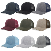 Gorra Trucker Deportiva de 6 Paneles con Malla, Bordado 3D de Alta Calidad, Logotipo Personalizado con Impresión en Seda