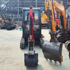 送料無料ミニ掘削機Ce/Epa/Euro5エンジン3.5トンクローラーマイクロディガー12トン油圧ファーム小型掘削機 - Product Image 3