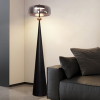 Lampadaire LED E27 de style mid-century pour hall d'hôtel et espaces commerciaux