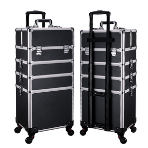 Pro <strong>Makeup</strong> Case <strong>on</strong> <strong>Wheels</strong> - Heavy Duty Rolling <strong>Makeup</strong> <strong>Trolley</strong> Box Storage Organizer for Cosmetic <strong>Makeup</strong> Beauty Hairdresser - Product Image 5