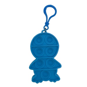 พวงกุญแจตุ๊กตาหิมะ,ของเล่นเพื่อการศึกษาสำหรับเด็กประกอบด้วยห่วงโซ่ซิลิโคน - Product Image 6