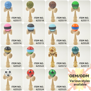 เคนดามะไม้ของเล่นเพื่อการศึกษาสีสันสดใสโลโก้ตามสั่ง - Product Image 2