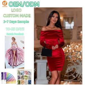 1136 hors épaule velours longue soie robe de soirée luxe gala décontracté vêtements pour femmes salle de bal turque mignon pour les adolescentes - Product Image 1
