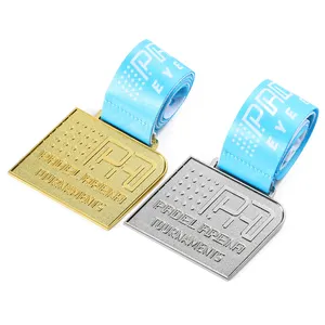 Fabrieksfabrikant Op Maat Metalen Medaille Spuitgieten Goud Zilveren Medaille Marathon Hardlopen Medaillons Voor Souvenirs