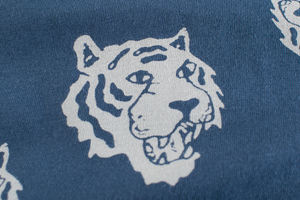 Camisetas de manga corta para niños, ropa de <span class=keywords><strong>marca</strong></span> con gráfico de tigre de algodón de bambú 2022 - Product Image 6