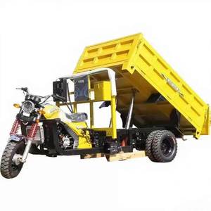 Beş Tekerlekli Benzinli Motosiklet Kamyon Açık Kasalı Pozitif Su Soğutmalı Kendinden Boşaltmalı 250cc Üzeri 251-350W Güçlü Yük Taşımacılığı Kullanımı - Product Image 3