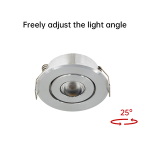 Thương mại trong nhà nhỏ tại chỗ đèn 3W có thể điều chỉnh chống chói hiển thị Trần Spotlight cho văn phòng nhà Showcase tủ - Product Image 5