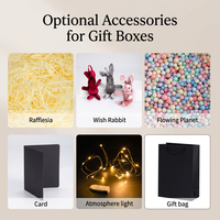 Runde, stabile Geschenkbox mit individuellem Goldfolien-Logo und Schleifenband für Hochzeitsgeschenke und Kerzenverpackungen