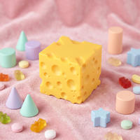 Ensemble de jouets sensoriels en PU à remontée lente en forme de beurre, jouet anti-stress à presser, cadeau pour les 14 ans et plus