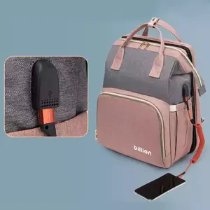 Gran oferta, bolsas húmedas personalizadas para mamá, fabricante <span class=keywords><strong>de</strong></span> Oxford, mochila impermeable para mamá <span class=keywords><strong>de</strong></span> <span class=keywords><strong>maternidad</strong></span>, pañal portabebés, <span class=keywords><strong>bolsa</strong></span> <span class=keywords><strong>de</strong></span> pañales - Product Image 5