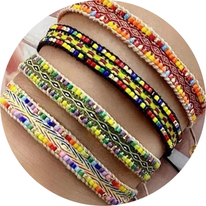Gran oferta, pulsera de tela Simple Bohemia, pulsera ajustable chapada en oro <span class=keywords><strong>Miyuki</strong></span> <span class=keywords><strong>Delica</strong></span> y pulsera de cuerda de amistad a la <span class=keywords><strong>venta</strong></span> - Product Image 1