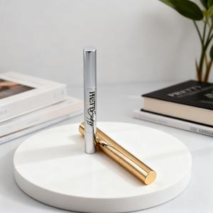 Stylo applicateur d'huile à ongles noir torsadé de 3 ml en gros avec pinceau, stylo à huile pour cuticules, contenant cosmétique, tubes de brillant à lèvres avec boîte et logo - Product Image 3