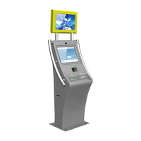 Kiosque de livraison de colis en libre-service avec écran tactile capacitif, écran LED, accepteur de pièces de monnaie, OEM ODM SDK 10 points