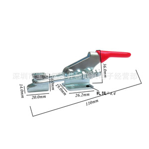 GH-40323 Quick Clamp Thumb Operated 65 Mm Zinc Alloy <b>Fastener</b> For Equipment Fixing - Product Image 3