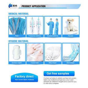 SMMS Polypropylen Vliesstoff 100% <span class=keywords><strong>PP</strong></span> <span class=keywords><strong>Medical</strong></span> Spun bonded Vliesstoffe für Krankenhaus Gesichts maske, Windel - Product Image 6