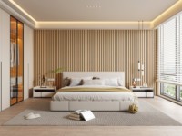 Panneau mural auto-adhésif en PVC rainuré 60/120*300cm 2.8mm résistant à l'usure pour salle à manger, chambre, bureau, fond de télévision