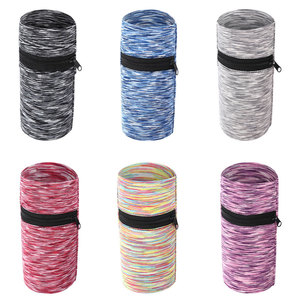 Outdoor Cycling Wrist Bag With Zipper Pocket Portable Storage For Keys And Coins Lightweight Breathable Fit - Product Image 3