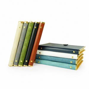 Custom Logo A5 PU Leather Ring <b>Binder</b> <b>Notebook</b> Refillable Business Organizer Corporate Gift OEM ODM Manufacturer - Product Image 2