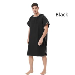 Poncho <span class=keywords><strong>à</strong></span> <span class=keywords><strong>langer</strong></span> pour femme <span class=keywords><strong>avec</strong></span> capuche pour le surf, la natation, la combinaison, compacte et légère. - Product Image 5