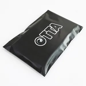 Plastic Bag For Clothes Custom Logo Black Eco Friendly Plastic Poly Mailer Bag Shipping Bags For Clothes Mailing Bags