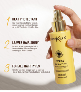 Spray Protector de Calor <span class=keywords><strong>para</strong></span> <span class=keywords><strong>el</strong></span> <span class=keywords><strong>Cabello</strong></span> con Aceite de Argán Orgánico y Logotipo Personalizado, Spray Antiencrespamiento <span class=keywords><strong>para</strong></span> <span class=keywords><strong>el</strong></span> <span class=keywords><strong>Cabello</strong></span> - Product Image 3