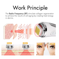 Appareil de Sculpture Faciale Compact Haute Fréquence Rechargeable par USB pour Lifting, Raffermissement et Traitement Anti-Âge de la Peau