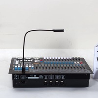 Console de contrôle d'éclairage de scène DMX 1024 avec faders pour projecteurs LED Par Wash à tête mobile pour spectacles et événements scéniques